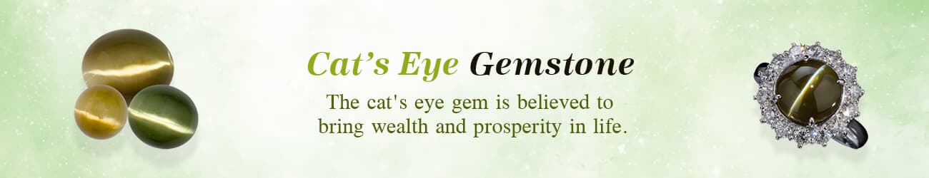 Cats eye gemstone